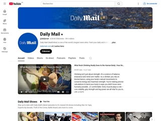 Daily Mail : Chaîne Youtube