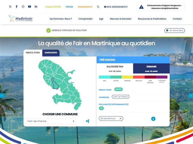 Martinique : Madinair