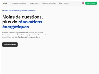 namR : Simulateur de rénovation énergétique
