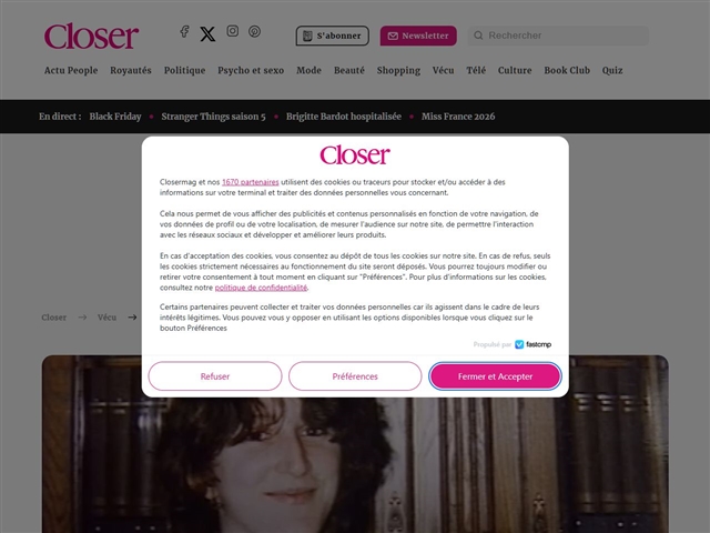 Closer : Faits divers