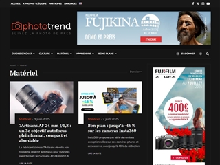 Phototrend : Matériel