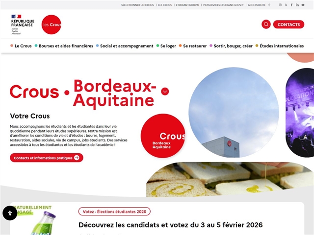 CROUS de Bordeaux