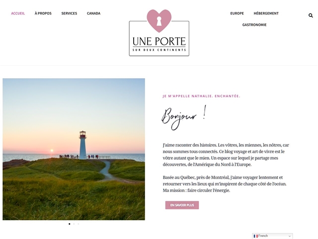 Une Porte sur deux Continents