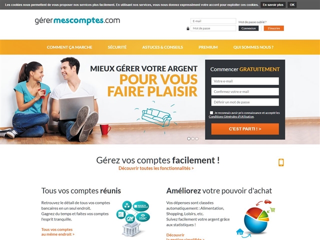 Gérer mes comptes
