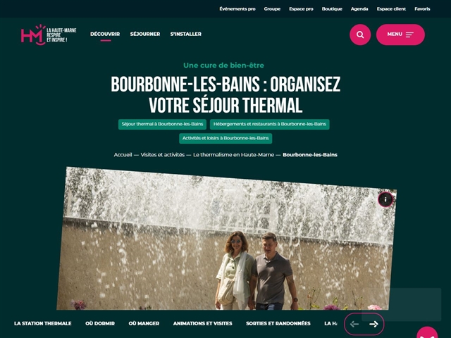 Bourbonne-les-Bains (52400) - office de tourisme
