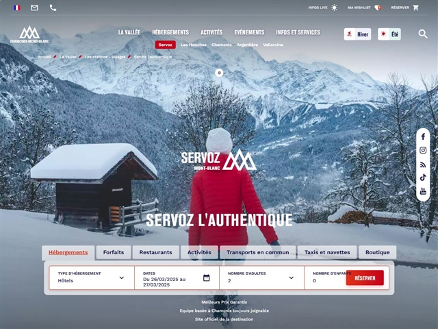 Servoz (74310) - office de tourisme