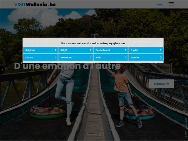 Tourisme en Wallonie et Bruxelles