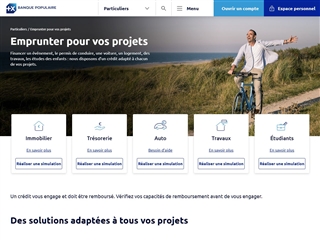 Banque Populaire : Emprunter