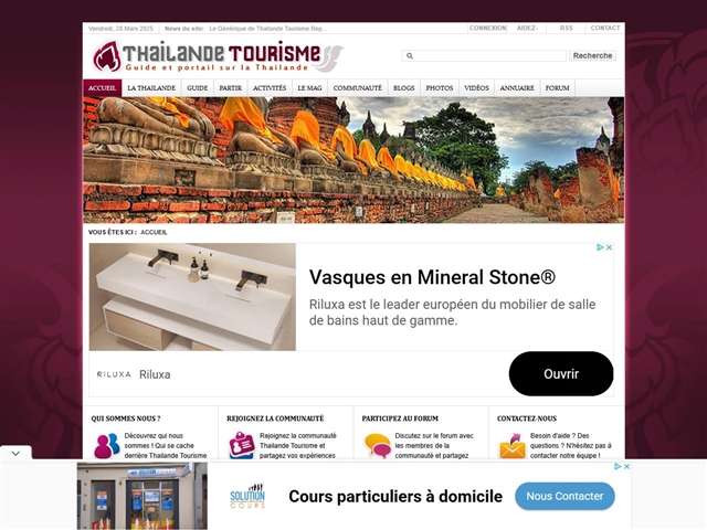 Thaïlande Tourisme