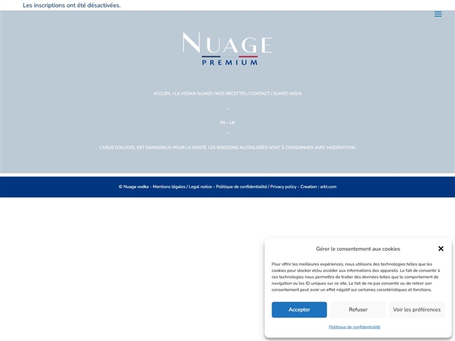 Nuage Premium Vodka