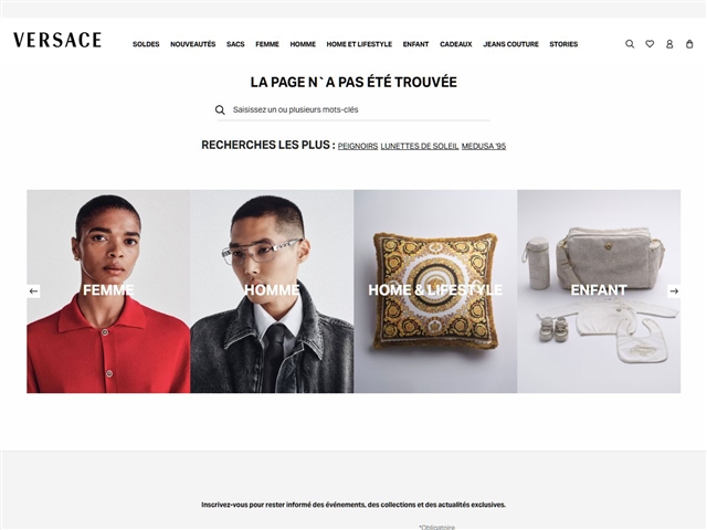 Versace : Lunettes de soleil