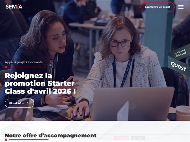 Semia : Incubateur Région Alsace
