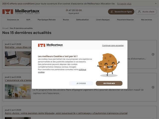 Meilleur Taux Placement : Actualités