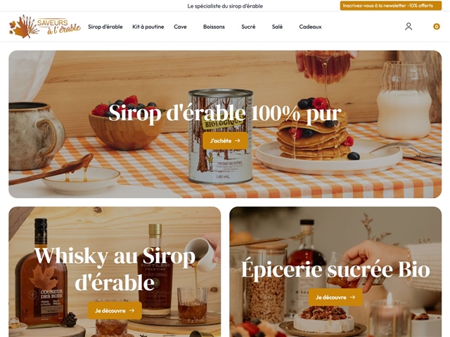Saveurs à l'Érable