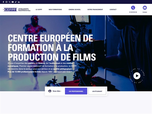 Centre Européen de Formation à la Production de Films