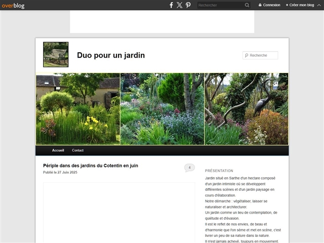 Duo pour un Jardin