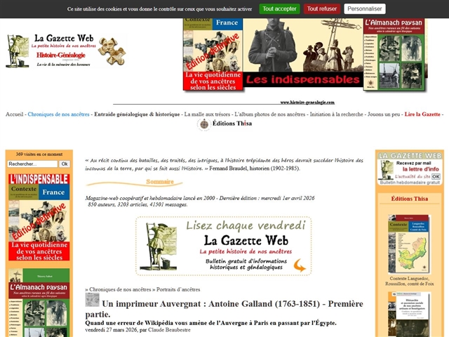 Histoire-Généalogie