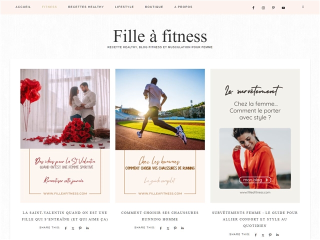 Blog Fitness et Nutrition : Fitness