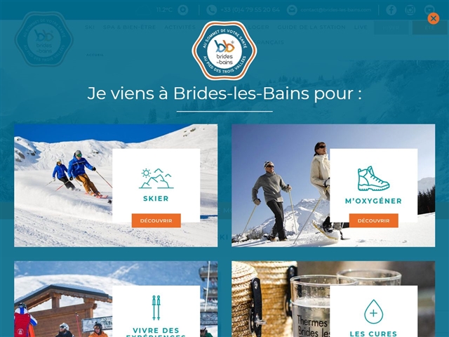 Brides-les-Bains (73570) - office de tourisme