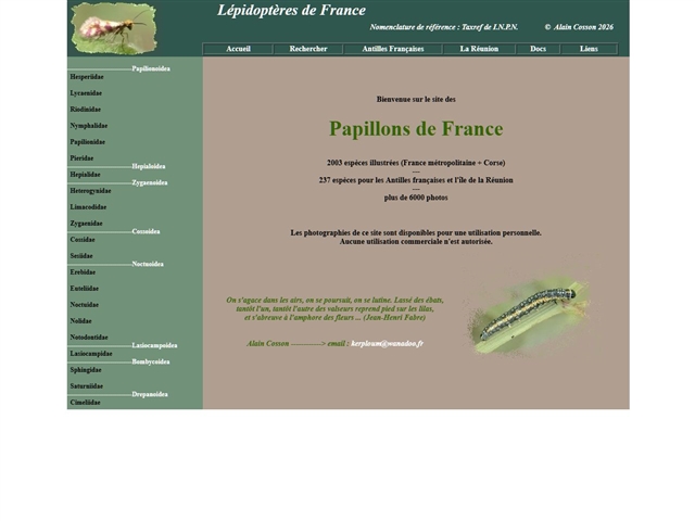 Lépidoptères de France