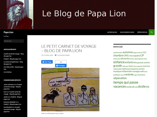 Le Blog de Papa Lion