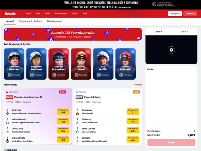 Betclic : Turf