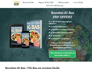 Recette IG bas
