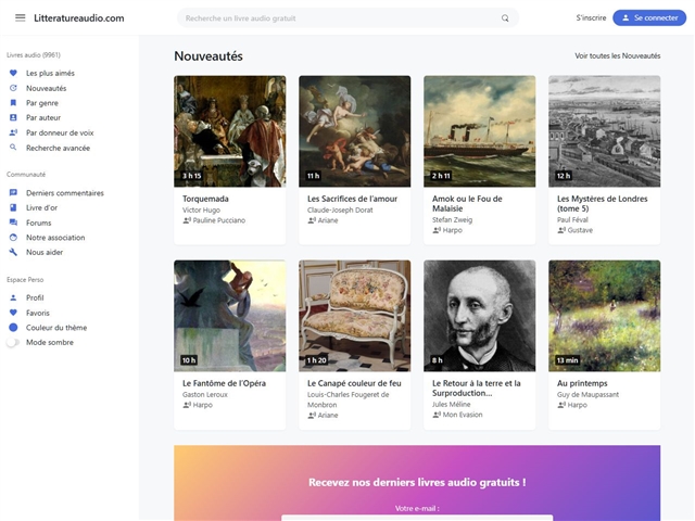 Littérature Audio.com