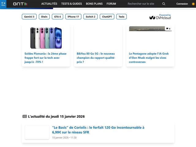 Génération Nouvelles Technologies (GNT)