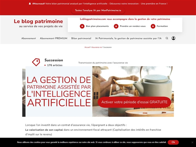 Le Blog Patrimoine : Succession
