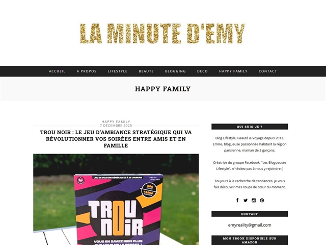 La Minute d'Emy : Happy Family
