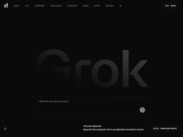 X : Grok
