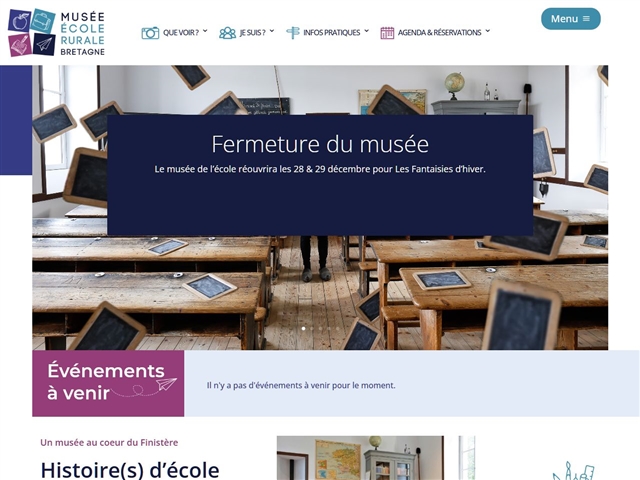Musée de l'école rurale en Bretagne