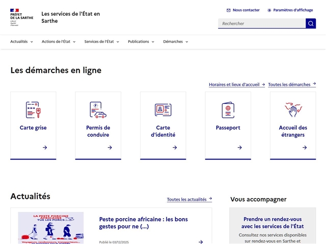 Préfecture de la Sarthe