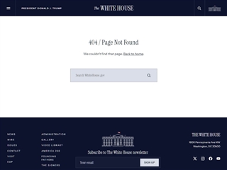 White House - La Maison Blanche