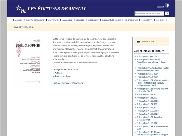 Revue Philosophie Netguide