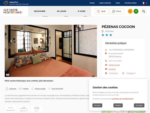Pézenas (34120) - office de tourisme