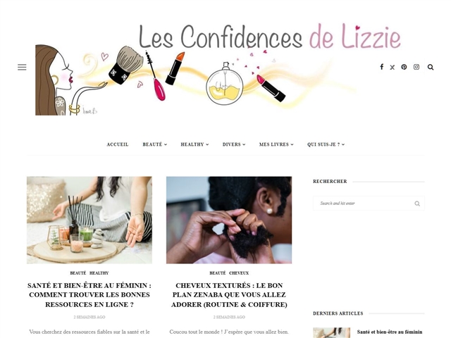 Les Confidences de Lizzie