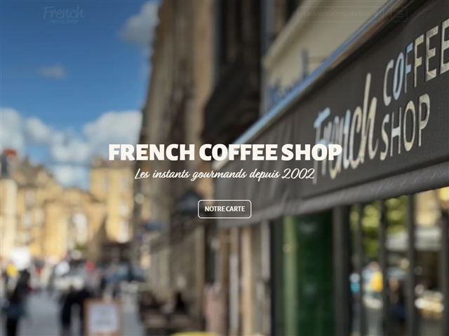French Coffee Shop