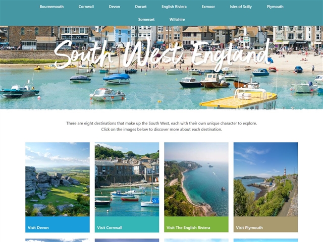 Tourisme dans le Sud-Ouest de l'Angleterre