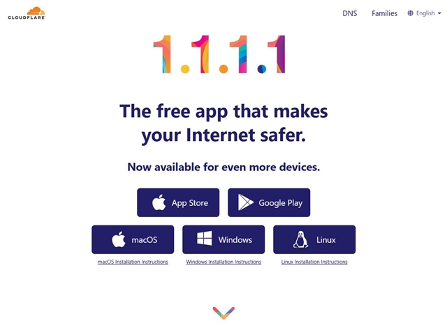 Cloudflare : 1.1.1.1