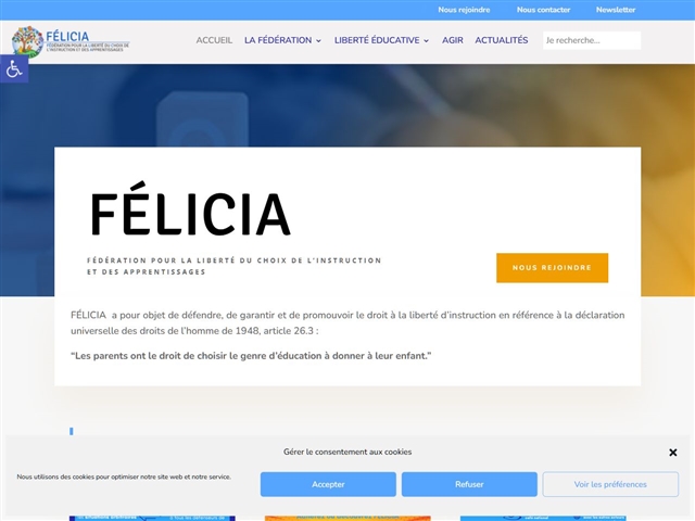 Fédération pour la Liberté du Choix de l’Instruction et des Apprentissages (FELICIA)