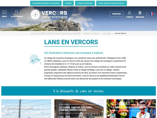 Lans-en-Vercors (38250) - office de tourisme