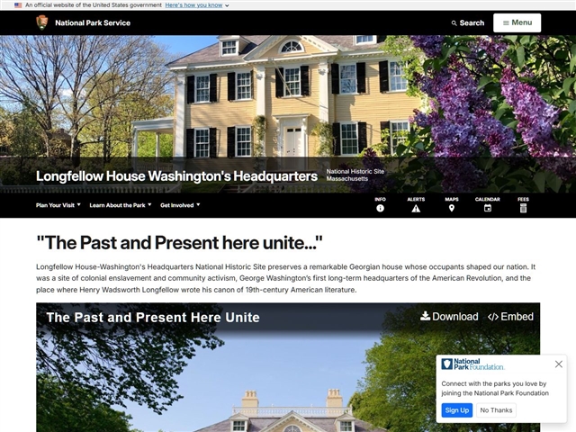 Longfellow National Historic Site
