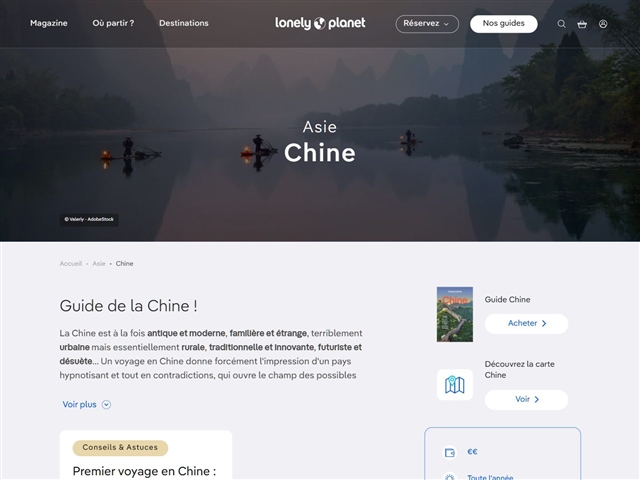 Lonely Planet : Chine