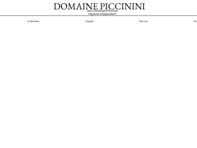 Domaine Piccinini