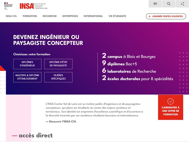  INSA Centre Val de Loire