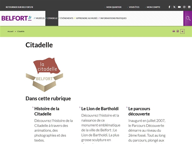 Citadelle de Belfort