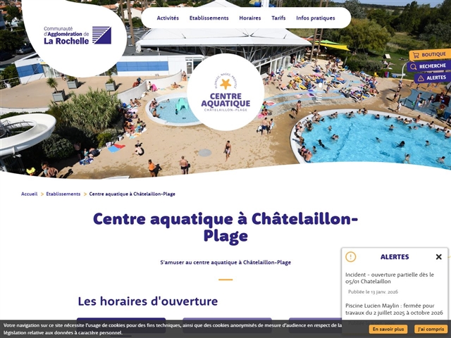 Centre aquatique de Châtelaillon