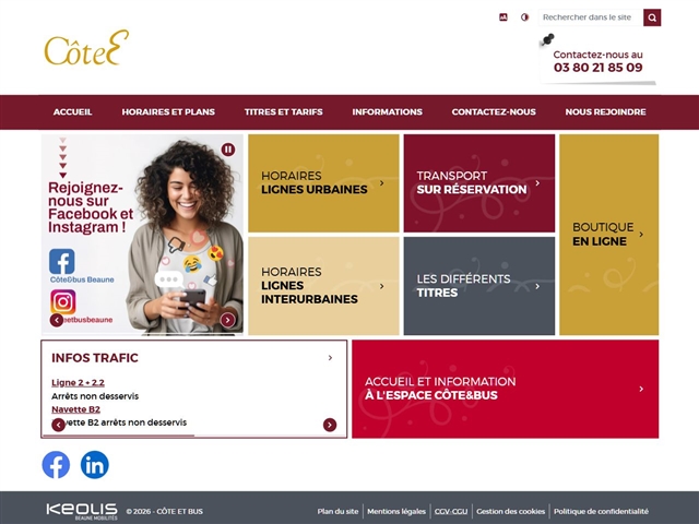 Beaune : Côte & Bus